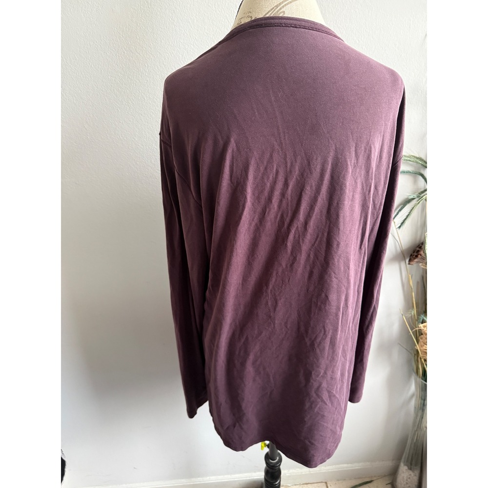 Lululemon Long‎ Sleeve Crew Neck Top Dusty Rose Size 12